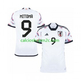 Giappone MITOMA 9 Maglia Trasferta World Cup 2022 Manica Corta